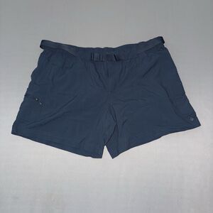 Women’s Columbia Shorts - Size XLarge - Blue With Belt